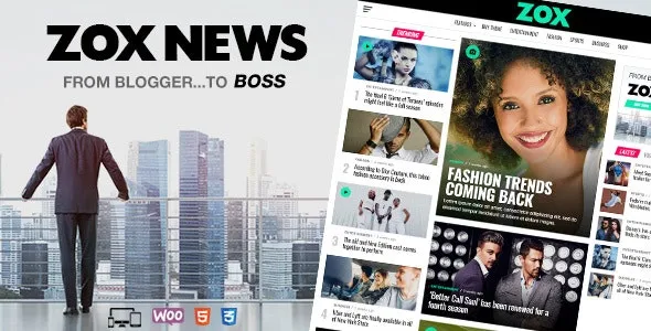 Zox News Theme Free Download