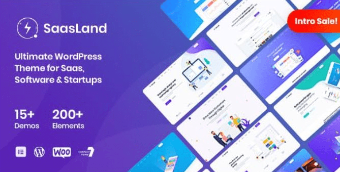 Saasland Wordpress Theme