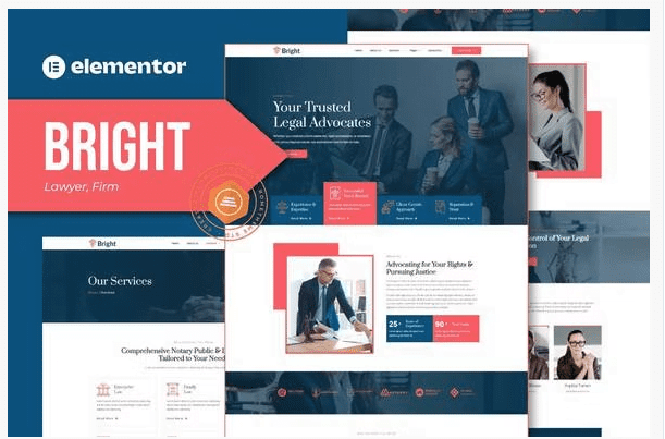 Bright - Lawyer and Firm Template Kit