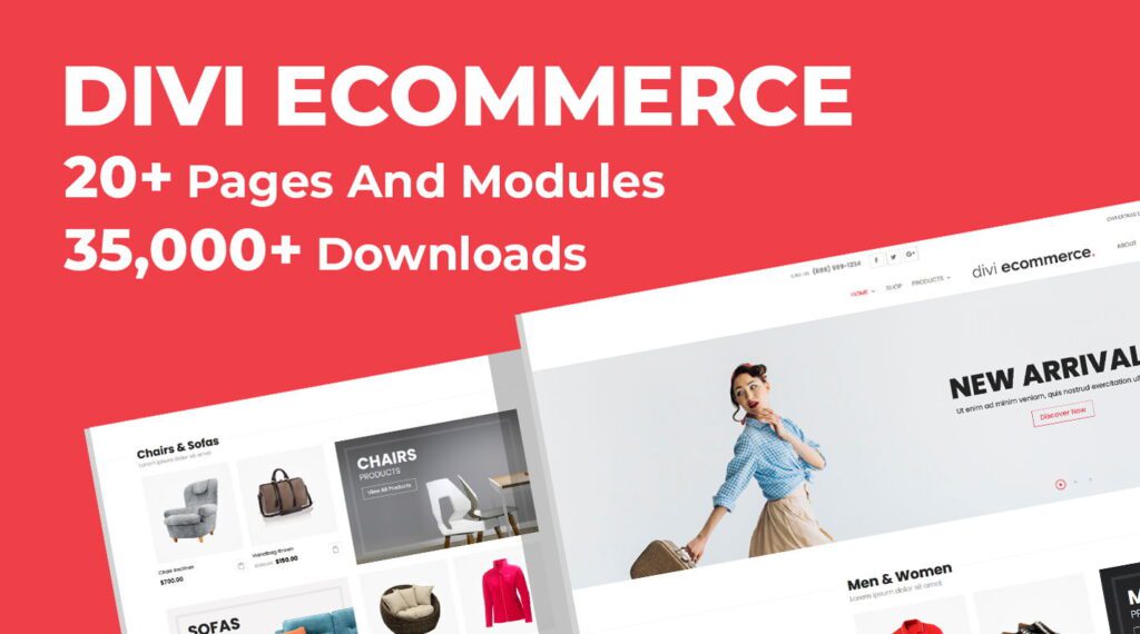 Divi Ecommerce Theme Free Download