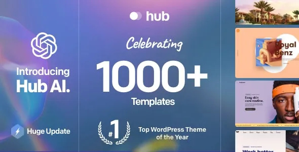 Hub Responsive Multi-Purpose WordPress Theme