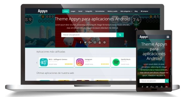 Appyn Theme