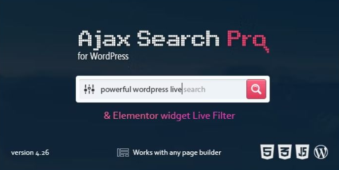 Ajax Search Pro Plugin
