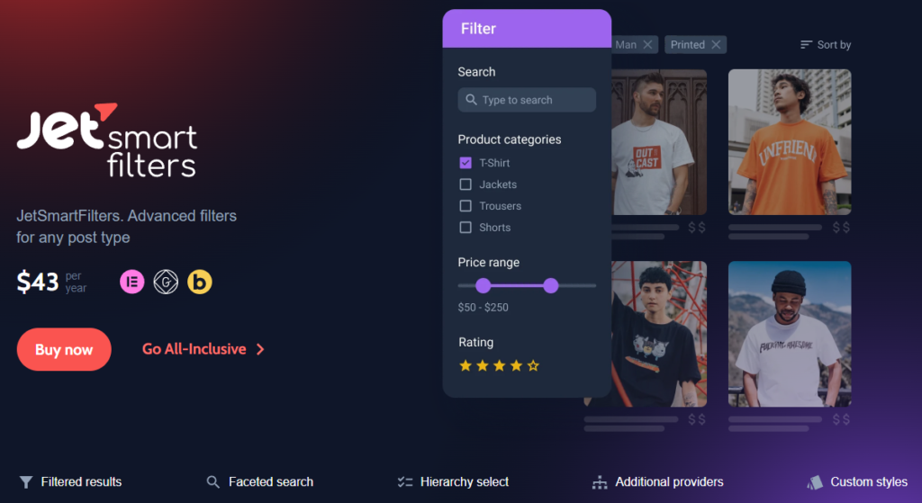 JetSmartFilters Plugin