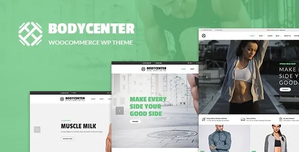 BodyCenter Theme Gym, Fitness WooCommerce WordPress