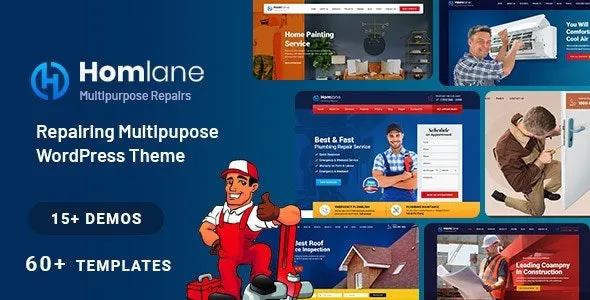 Homlane WordPress Theme Multipurpose Servicing and Repairing