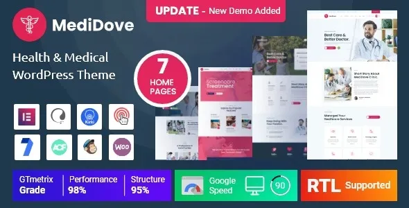 MediDove Theme Health & Medical