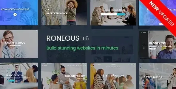 Roneous Theme - Creative Multi-Purpose WordPress Theme
