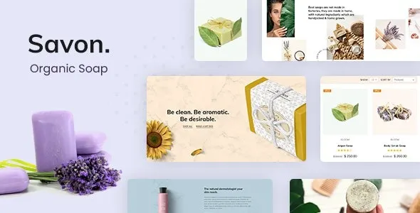 Savon Theme Handmade Shop WordPress