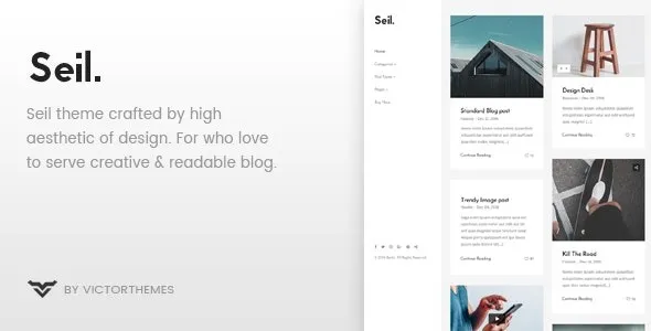 Seil Theme A Responsive WordPress Blog