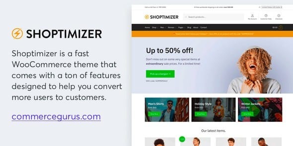 Shoptimizer WordPress Theme
