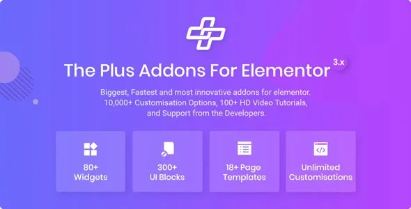 The Plus Addon For Elementor
