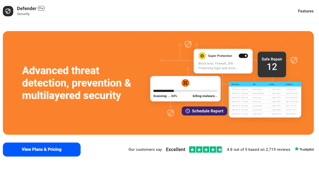 Defender Pro Plugin