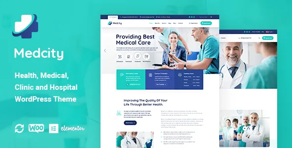 Medcity Health & Medical WordPress Theme
