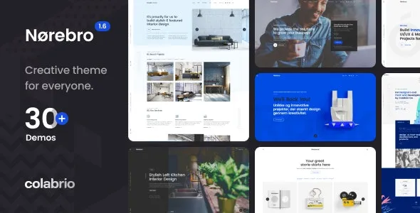 Norebro Creative Portfolio Theme Free Download