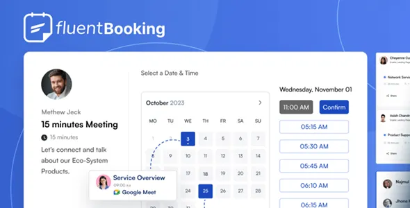 Fluent Booking Pro Plugin