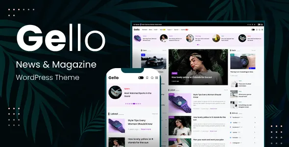 Gello News & Magazine WordPress Theme