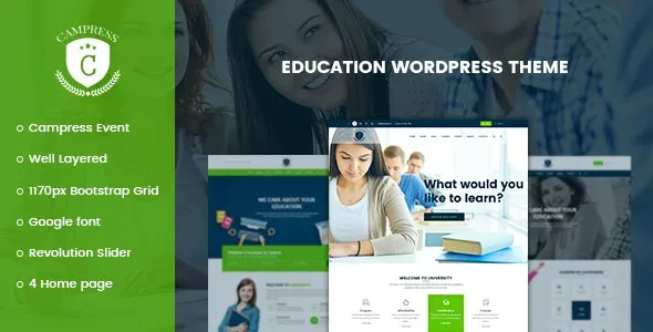 Campress Responsive Education WordPress Theme