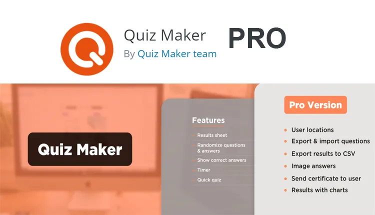 WordPress Quiz Maker Pro Plugin