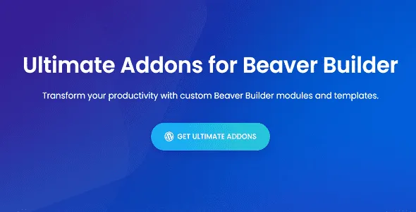 Ultimate Addons for Beaver Builder Plugin