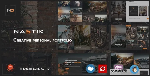 Nastik Creative Portfolio WordPress Theme