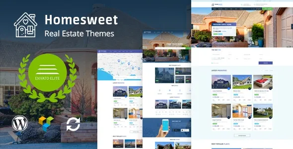 HomeSweet Real Estate WordPress Theme Free Download