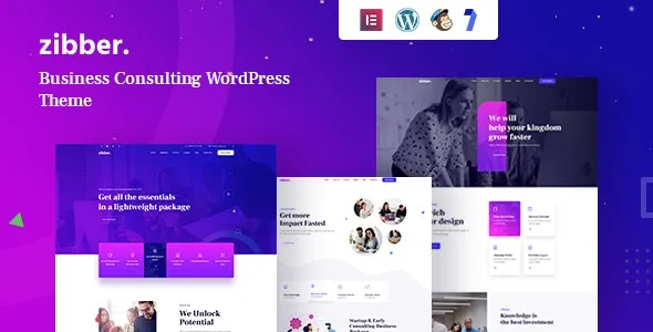 Zibber Consulting Business WordPress Theme