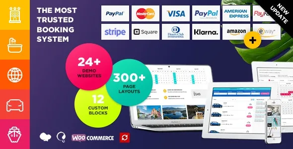 Book Your Travel Online Booking WordPress Theme