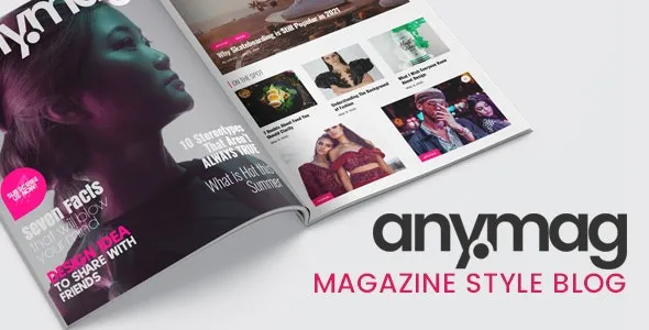 Anymag Magazine Style WordPress Blog