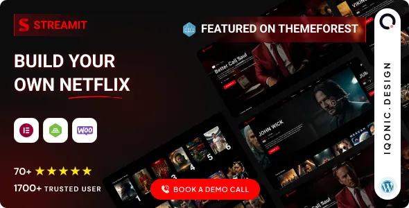 Streamit 3.0 Video Streaming WordPress Theme
