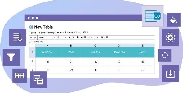 WP Table Manager Plugin