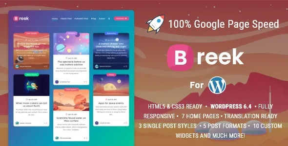 Breek WordPress Theme