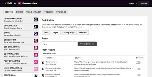 Toolkit For Elementor Plugin