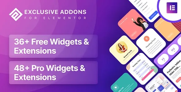 Exclusive Addons For Elementor Free Download