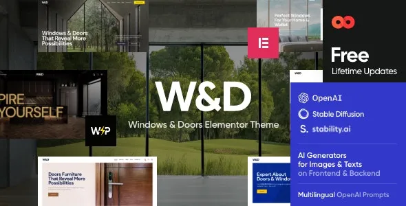 W&D Windows & Doors Theme