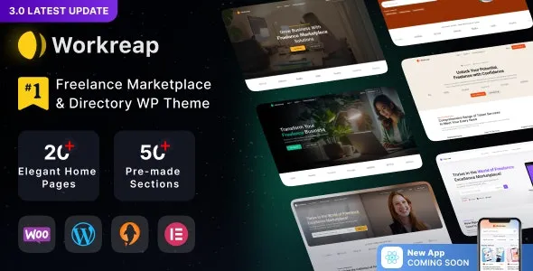 Workreap Freelance Marketplace WordPress Theme