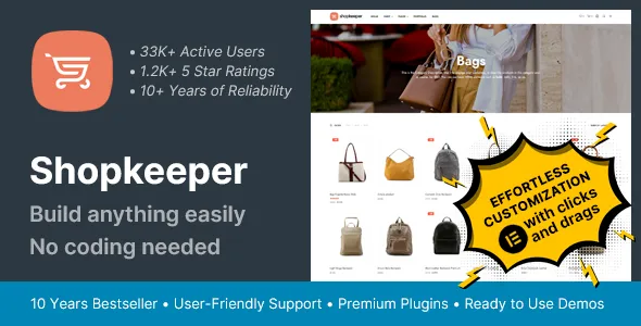 Shopkeeper WordPress Theme Free Download